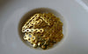 Accessories - 100 Pcs Of Gold Plated Five Hole Connectors 3.5x17mm A5466