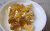 Accessories - 100 Pcs Of Gold Tone Filigree Cone Bead Caps 16x16mm A4446