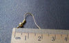 Accessories - 100 Pcs Of Gold Tone Fish Hook Earwire Findings 18mm A3311