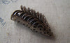 Accessories - 100 Pcs Of Gunmetal Black Iron Filigree Cone Bead Caps 16x16mm A3698
