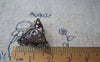 Accessories - 100 Pcs Of Gunmetal Black Iron Filigree Cone Bead Caps 16x16mm A3698