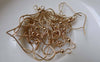 Accessories - 100 Pcs Of KC Gold Tone Fish Hook Earwire Findings 18mm A6743