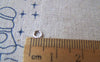 Accessories - 100 Pcs Of Platinum White Gold Tone Brass Jump Rings 4mm 22gauge A2387