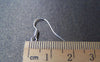 Accessories - 100 Pcs Of Silver Tone Fish Ball Hook Earwire Findings 14x15mm A3313