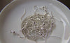 Accessories - 100 Pcs Of Silver Tone Fish Ball Hook Earwire Findings 18mm A3617