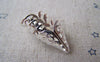 Accessories - 100 Pcs Of Silver Tone Iron Filigree Cone Bead Caps 16x16mm A3683