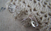 Accessories - 100 Pcs Of Silver Tone Iron Filigree Cone Bead Caps 16x16mm A3683