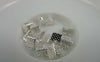 Accessories - 100 Pcs Of Silver Tone Iron Ribbon Ends Clamps Fasteners Clasps 6mm A5931