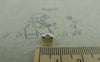 Accessories - 100 Pcs Of Silver Tone Iron Ribbon Ends Clamps Fasteners Clasps 6mm A5931