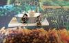 Accessories - 100 Pcs Of Silvery Gray Iron Butterfly Backs Backings Earnuts Earring Stoppers One Size Fits All A5162