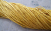 Accessories - 100 Yards Golden Yellow Cotton Cord Wax Cord Thread 1mm A5349