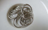 Accessories - 120 Pcs Silvery Gray Nickel Tone Iron Jump Rings 14mm 16gauge A6807