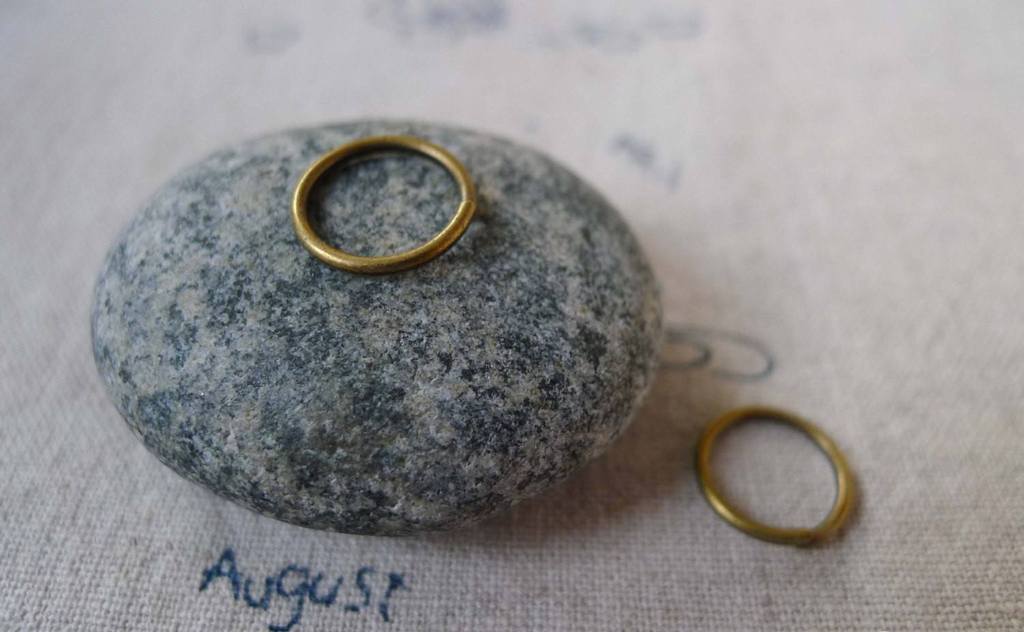 Accessories - 150 Pcs Of Antique Bronze Jump Rings 12mm 16gauge A5360