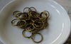 Accessories - 150 Pcs Of Antique Bronze Jump Rings 12mm 16gauge A5360