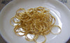 Accessories - 150 Pcs Of Gold Tone Split Rings 12mm A2183