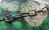 Accessories - 16 Ft (5m) Antique Bronze Chunky Embossed Textured Cable Chain 5x9mm A4427