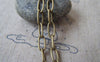 Accessories - 16 Ft (5m) Of Antique Bronze Steel Oval Cable Link Chain 5x10mm A4432