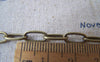 Accessories - 16 Ft (5m) Of Antique Bronze Steel Oval Cable Link Chain 5x10mm A4432