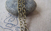 Accessories - 16 Ft (5m) Of Antique Bronze Steel Round Cable Link Chain 4x4.5mm A4431