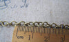 Accessories - 16 Ft (5m) Of Antique Bronze Steel Round Cable Link Chain 4x4.5mm A4431