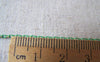 Accessories - 16 Ft (5m) Of Green Textured Brass Oval Cable Chain 1.5x2.2mm A4421