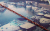 Accessories - 16 Ft (5m) Textured Brass Chain Dark Red Oval Link 1.5x2.2mm A4420