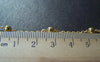 Accessories - 16ft (5m) Anti Tarnish 16K Gold Finish Brass Satellite Chain Bead Ball Cable Chain A2157