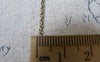 Accessories - 16ft (5m) Antique Bronze Brass Textured Oval Cable Chain Link 1.5mm A7290