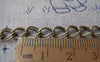 Accessories - 16ft (5m) Of Antique Bronze Brass Double Curb Chain 6mm A2723