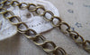 Accessories - 16ft (5m) Of Antique Bronze Brass Double Curb Chain 6mm A2723