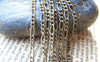 Accessories - 16ft (5m) Of Antique Bronze Brass Figaro Chain Link 2.5x6mm A2023