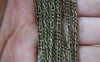 Accessories - 16ft (5m) Of Antique Bronze Brass Figaro Chain Link 2.5x6mm A2023