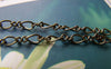 Accessories - 16ft (5m) Of Antique Bronze Brass Figure 8 Infinity Link Chain A2024
