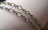 Accessories - 16ft (5m) Of Antique Bronze Brass Figure 8 Infinity Link Chain A2024