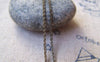 Accessories - 16ft (5m) Of Antique Bronze Brass Flat Oval Cable Chain 1mm A2725