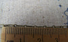 Accessories - 16ft (5m) Of Antique Bronze Brass Long And Short Oval Flat Chain 2x5mm A2726