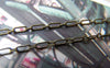 Accessories - 16ft (5m) Of Antique Bronze Brass Long And Short Oval Flat Chain 2x5mm A2726