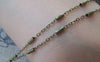 Accessories - 16ft (5m) Of Antique Bronze Brass Textured Tube Cable Chain Link A4419