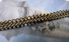 Accessories - 16ft (5m) Of Antique Bronze Steel Curb Chain Link Size 2.5mm A6654