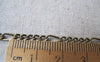 Accessories - 16ft (5m) Of Antique Bronze Steel Figaro Chain Link 3.5mm A4428