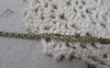 Accessories - 16ft (5m) Of Antique Bronze Steel Oval Cable Chain Link 1.6mm A7227
