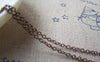 Accessories - 16ft (5m) Of Antique Copper Brass Oval Cable Chain 2mm A3036