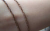 Accessories - 16ft (5m) Of Antique Copper Brass Oval Cable Chain 2mm A3036