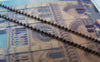Accessories - 16ft (5m) Of Black Oxidized Brass Bead Chain Link 1.2mm A2304