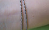 Accessories - 16ft (5m) Of Black Oxidized Brass Bead Chain Link 1.2mm A2304