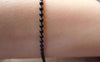 Accessories - 16ft (5m) Of E-Coating Black Iron Bead Chain 2.4mm A5557