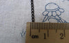 Accessories - 16ft (5m) Of E-Coating Black Iron Curb Chain 1.8mm A6742