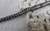 Accessories - 16ft (5m) Of E-Coating Black Iron Curb Chain 1.8mm A6742