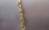 Accessories - 16ft (5m) Of Gold Plated Brass Flat Figure 8 Connector Chain A5021