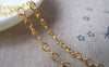Accessories - 16ft (5m) Of Gold Tone Brass Figure 8 Connector Chain A4034